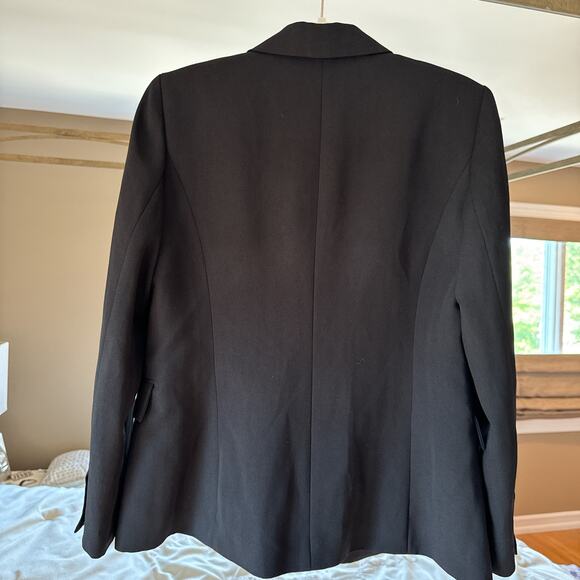 KORS Michael Kors Women's Two Button Front Casual Sport Coat Black Blazer | 8 - Picture 5 of 8